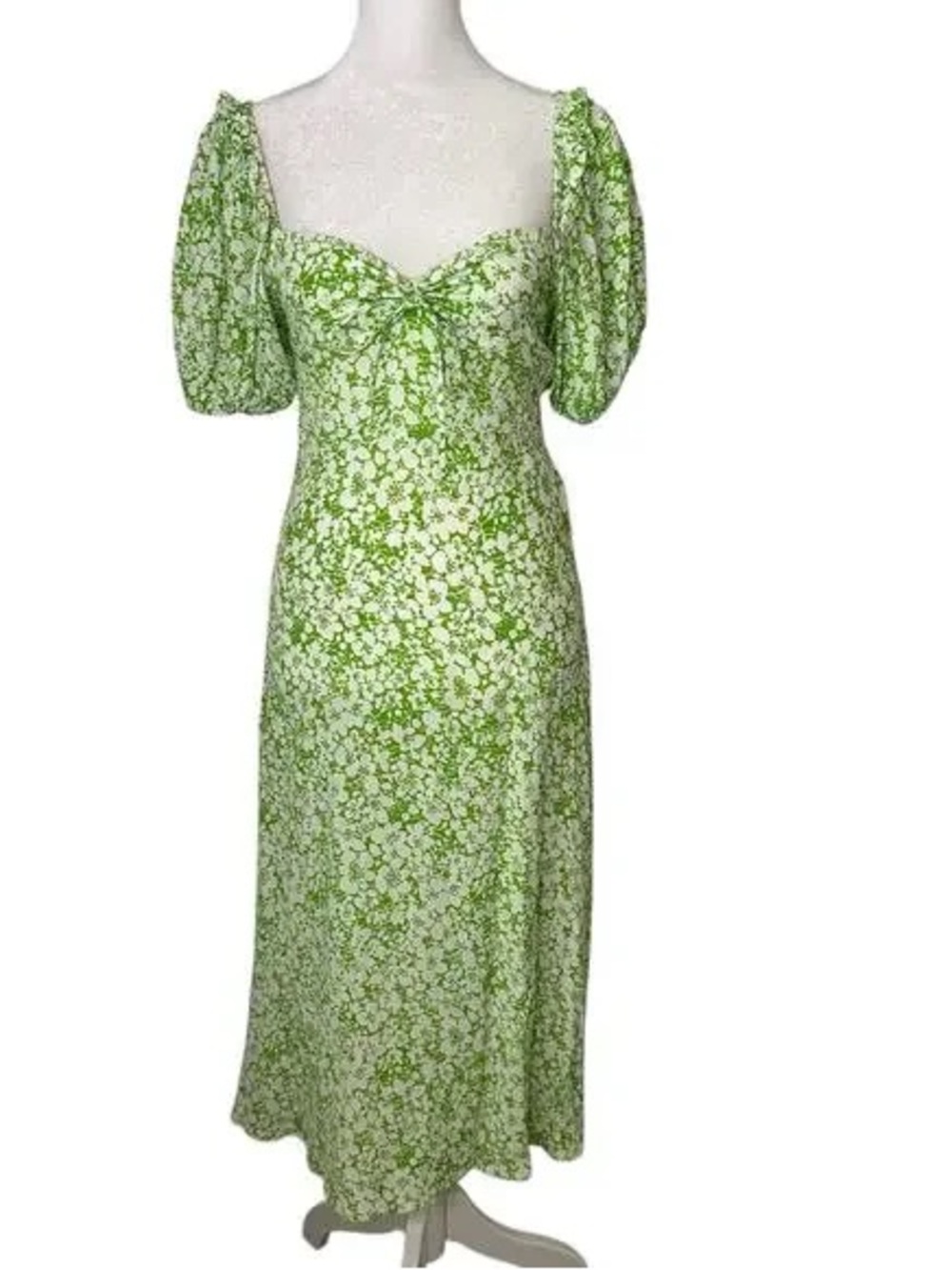 Faithfull the Brand Midi Dress in Freja Floral Print EUC Small